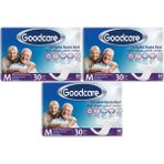 Goodcare Yetişkin Bel Bantlı Tekstil Yüzey Medium 30x3 Adet Hasta Bezi