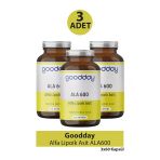 Goodday ALA 600 Alfa Lipoik Asit 3x60 Kapsül