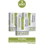 Goodday Magnesium Plus Bisglisinat 30 Tablet 3 Adet - Aromasız