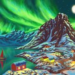 GoodDay Puzzles 48 Büyük Parça Yapboz 'Aurora Night' | Yaşlılar için Demans/Alzheimer Aktiviteleri | Yetişkinler için Kolay Yapboz | Yaşlılar için Hediyeler
