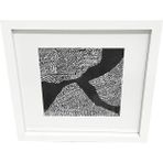 GoodHome Fotoğraf Çerçevesı Beyaz 30X30 cm