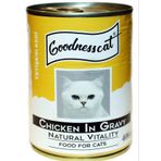 GoodnessCat 10x400 gr Tavuklu Gravy Konserve Yetişkin Kedi Maması