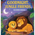 Goodnight, Jungle Friends: Bedtime Story for Toddlers and Preschoolers Ages 3-5 About Sleep and Jungle Animals