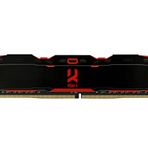 GoodRam IRDM - DDR4 8GB PC4-25600 (3200MHz) 16-20-20 IRDM X Siyah (1024x) - Bellek