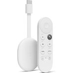 Google Chromecast HD 2022 Beyaz Google TV ve Kumandası