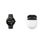 Google Paketi - Pixel Watch 3 (Mat Siyah Alüminyum Kasa - Obsidyen Bant - 41 mm LTE) ve Pixel Buds Pro 2 Kulaklıklar (Hazel)