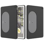Google Pixel Tablet 11 inç 2023 Kılıf ile Uyumlu, Silikon Kılıf Esnek TPU Koruyucu Kapak İnce İnce Hafif Darbeye Dayanıklı Arka Kabuk Yumuşak TPU Koruyucu Kapak (Siyah)