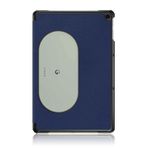 Google Pixel Tablet için QINOUK Kılıf, [Stand Özelliği] Otomatik Uyku Uyandırmalı Ultra İnce Akıllı Kapak, PU ve PC Çizilmez Koruyucu Kılıf, Google Pixel Tablet için-Mavi