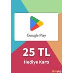 Google Play 25 TL Hediye Kartı
