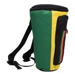 GOOHOCHY Müzik Aleti Kılıfı Ağır Hizmet Tipi Djembe Davul Çantası Standı Omuz Pedi Ve Koruyucu Donanım