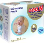 Goon Sensitive Hassas Cilt 3x56'lı Islak Havlu Mendil