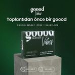 Goood Nutrition Goood Vibes Bitkisel Sakinleştirici & Odak Destek 24'lü Pastil (Şekersiz, L-Theanine & Magnezyum) - Melisa