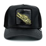 Goorin Bros 101-0825 Leaping Lizards Pamuklu Şapka Unisex ŞAPKA 1010825 - TD - Black