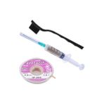 Goot Wick Anakart Tamir Seti Flux Lehim Toplama CP-2015 Lehim Sökme Teli 2,0mm Antistatik Fırça