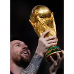 Goplast Premium Fifa World Cup Dünya Kupası ( Goplast Premium Premium Ürün ) 1,5kg - 36 x 36 cm - Altın