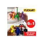 Goplast Premium Raınbow Frıends 6'lI Oyuncak Karakter Figür