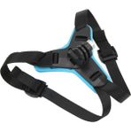 Gopro Aksiyon Kamera Kask Alt Cene Baglanti Aparati Pratik Mavi