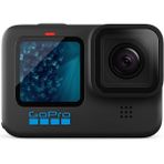 Gopro HERO11 Black - 5.3K60 Ultra Hd Video, 27MP Fotoğraf, 1/1.9" Görüntü Sensörü, Canlı Yayın, Web Kamerası, Stabilizasyon Özelliklerine Sahip Su Geçirmez Aksiyon Kamerası