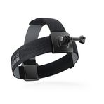 GoPro Kafa Kayışı 2.0 (Aksiyon Kamerası Başlığı Montajı + Klips) - Resmi Aksesuar