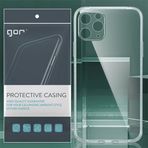 Gor İphone 11 Pro Max 6.5 İnch Kamera Korumalı Şeffaf Silikon Kılıf-(5775)