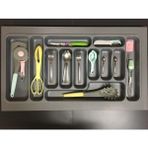 Gör Seç 85X49 cm Gri Renk Çekmece Içi Düzenleyici Kaşıklık Kepçelik Organizer Mutfak Raf