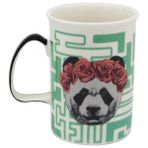 Gordion Panda Kupa - Beyaz - Yeşil