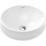 Gordo Tezgah Üstü Lavabo Ø40 cm - Beyaz
