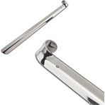Gördur Uzun Kerata Ayakkabı Çekeceği Metal Krom Çelik Kerata 63CM (6 Adet)