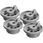 Gorgeous Bosch Neff & Siemens Grey 165314 Için 4 x Bulaşık Makinesi Alt Sepet Ray Tekerlekleri (Yurt Dışından) - 4 Adet