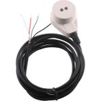 Gorgeous RS485 Yakın Kızılötesi Optik Kablo Elektronik Fotoelektrik Kafa (Yurt Dışından) - Siyah