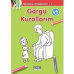 GÖRGÜ KURALLARIM BOYAMA KİTAPLARIM 1 - ABDULLAH ÖZBEK