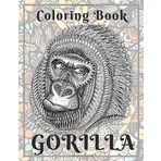 Gorilla - Coloring Book