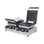 Görkem 1550 Elektrikli Çiftli Kare Lüks Waffle Makinesi