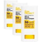 Görkito The Sun Yüksek Korumalı Yeni Nesil Filtreli Suya Dayanıklı Stick Güneş Kremi 50+ Spf 20 G (3 Paketi)