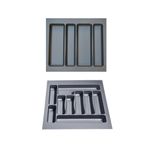 GörSeç Dolap Içi Düzenleyici Çekmece organizer set 47*49 Cm kaşıklık kepçelik (42X40 CM E KESİLEBİLİR