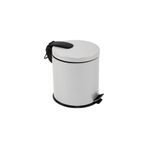 GörSeç GRİ Mutfak Paslanmaz Çelik Pedallı Metal 20 Litre Çöp Kovası 20 Lt Lüx Çöp Kovası 20 Litre Banyo