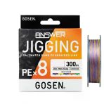 Gosen Jigging Answer Pe 8 Orgu Jig Ve Tai Rubber Ipi Multicolor 300Mt