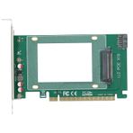 Goshyda Adaptör Kartı, ST518 PCI-E X16 U.2 SFF-8639 2,5 inç NVMe SSD Elektronik Bileşen 10/8/Windows Server 2012 R2/Linux serisi/Fötr için