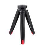 Goshyda Masaüstü Tripod Alüminyum Alaşım Siyah Mini Elde Taşınabilir Seyahat Masaüstü Tripod Standı Tutucu Dijital Fotoğraf Makinesi Spor Telefonu için