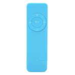 Goshyda MP3 çalar, 64 G hafıza kartı, maksimum 180 mAh pil, kayıpsız, kod çözülmüş ses, yolda olan öğrenciler için cep müzik çalar (mavi)