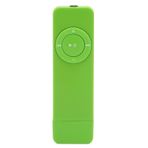 Goshyda MP3 çalar, 64 G hafıza kartı, maksimum 180 mAh pil, kayıpsız, şifre çözülmüş ses, yolda olan öğrenciler için mini cep müzik çalar (yeşil)