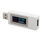 Goshyda USB Test Cihazı, 4-30V 0-6.5A USB Güç Ölçer Test Cihazı Multimetre Akım Gerilim LED Ekranlı Şarj Dedektörü, Cep Telefonları Için Volmetre Ampermetre Dijital Ürünler