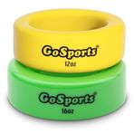 GoSports Beyzbol Softbol Sopası Ağırlıkları, 2'li Paket Donutları, 450g ve 340g