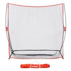GoSports Golf Pratiği Vurma Ağı - Büyük 10ft x 7ft veya 7ft x 7ft Ağlar Arasında Seçim Yapın - İç ve Dış Mekan Kullanımı için Kişisel Sürüş Aralığı - Golfçüler tarafından Golfçüler için Tasarlanmıştır