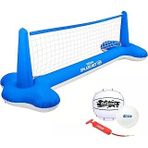 GoSports Splash Net Air, Şişme Havuz Voleybolu Oyunu - Yüzer Net, Su Voleybolları ve Top Pompası İçerir