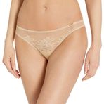 Gossard Kadın Glossies Dantel Tanga, Bej (Çıplak), S