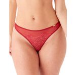 Gossard Kadın Glossies dantelli tanga iç çamaşırı, ahududu kırmızı, M