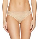 Gossard Kadınlar için parlak dantelli külot. bej () S