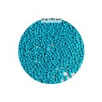 GOSSIPFRNDS RT-RYL-B-0006-20 Turquaz Mavi Renk 4 Mm Yaklaşık 220 Adet/20 Gram Cam Boncuk Oya Yazma Bileklik Ve Kolye
