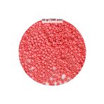 GOSSIPFRNDS RT-RYL-B-0009-60 Pembe Renk 4 Mm Yaklaşık 660 Adet / 60 Gram Cam Boncuk Oya Yazma Bileklik Ve Kolye